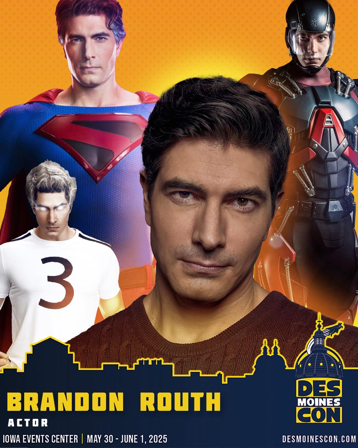 Brandon Routh Appearing at Des Moines Con