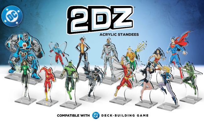 Cryptozoic Entertainment Announces Launch of DC 2DZ Acrylic Standees Line