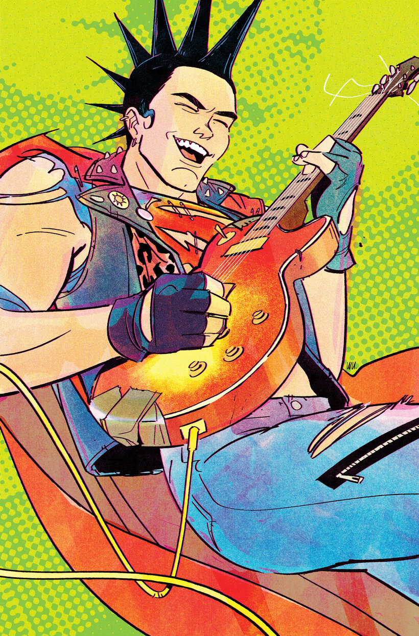 DC Reveals January, 2026 Punk Rock Variant Covers Featuring Superman, Supergirl, and More