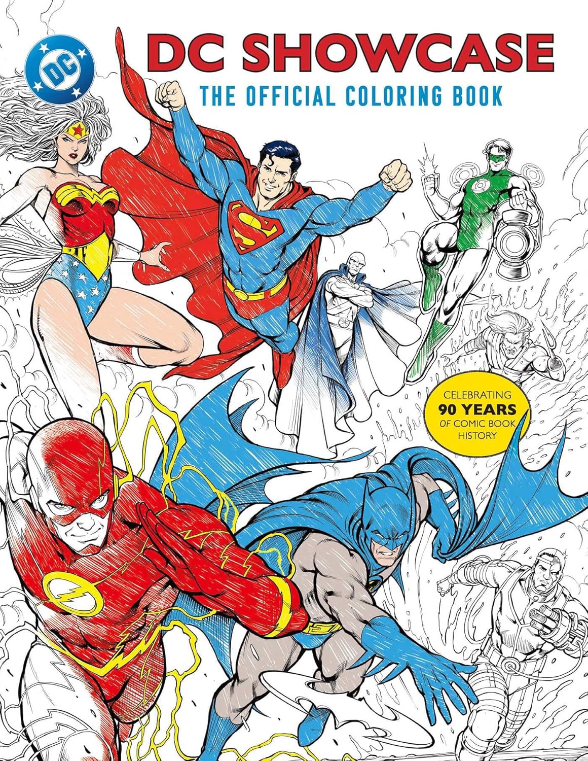 Pre-Order "DC Showcase: The Official Coloring Book"