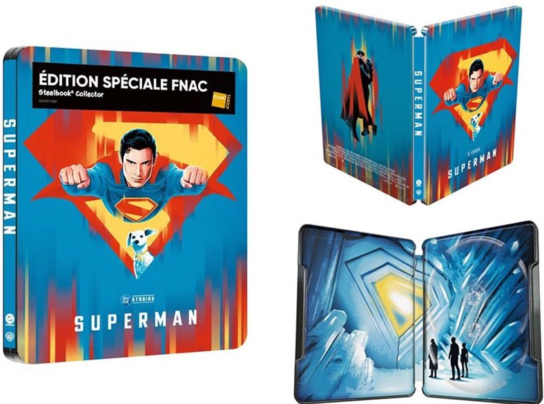 Exclusive "Superman" (2025) 4K UHD and Blu-ray Steelbook Edition Coming to France