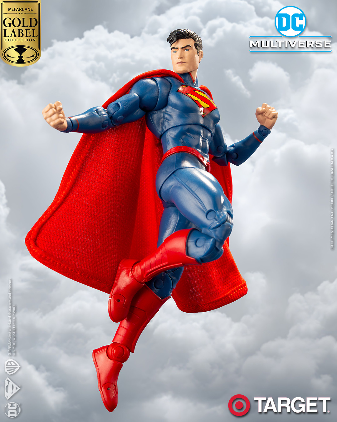 First Look: McFarlane Toys Superman (The New 52) Gold Label Action Figure