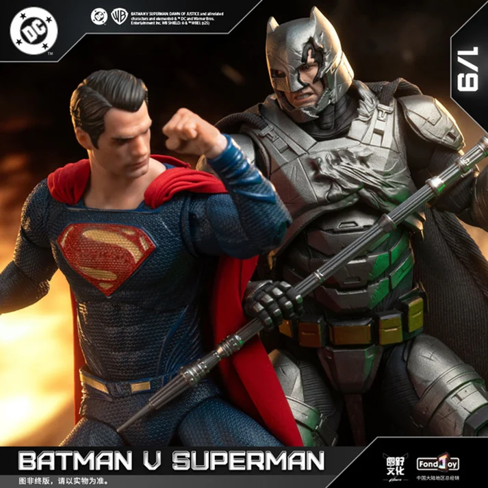 FondJoy Unveils Limited-Edition Batman v Superman: Dawn of Justice Action Figure 2-Pack