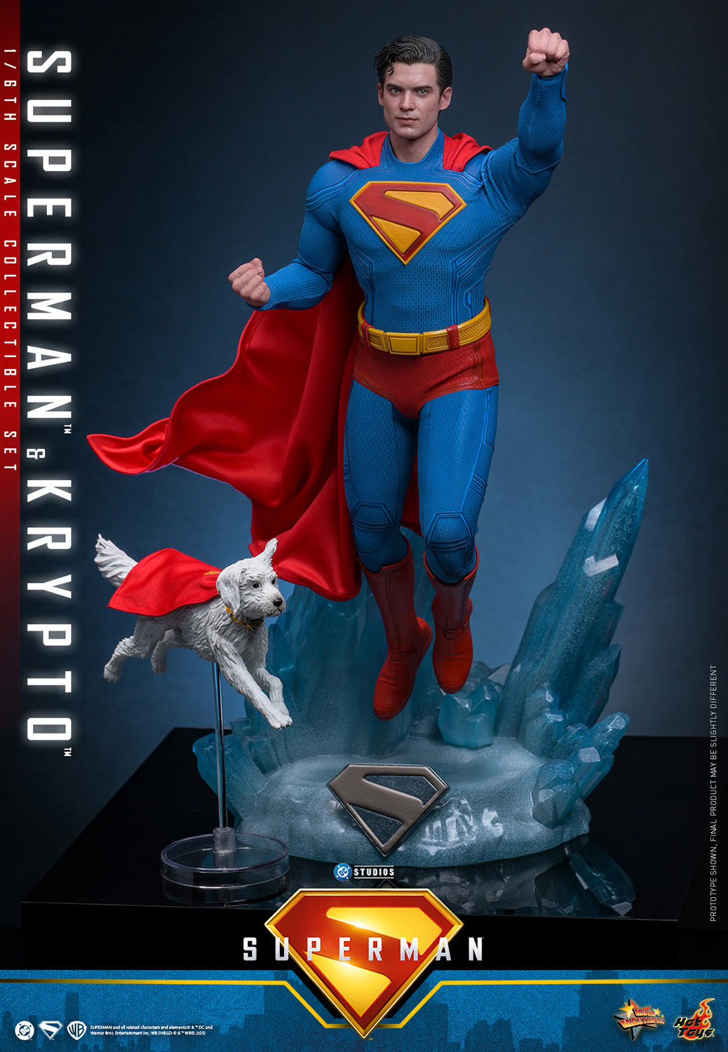 Sideshow Highlights Hot Toys' Superman & Krypto Statue in New Unboxing Video