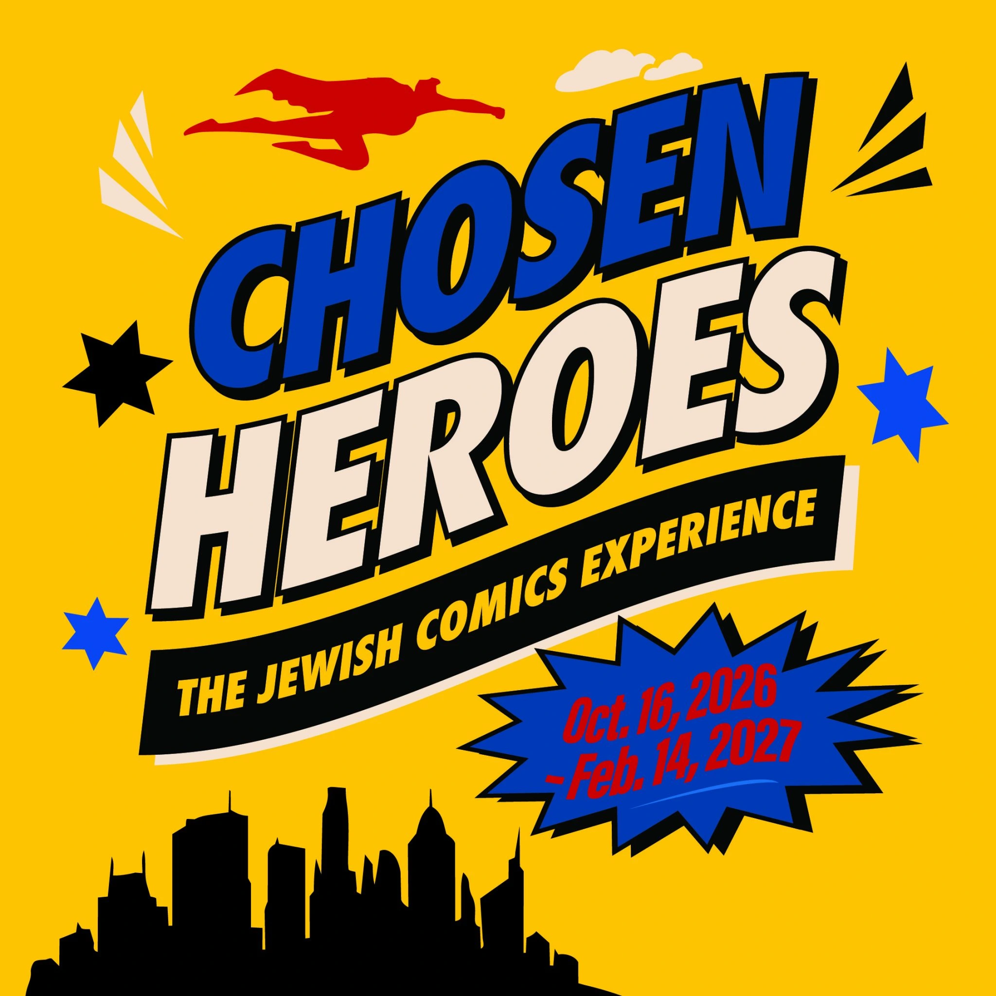 Chosen Heroes: The Jewish Comics Experience exhibition at Jewish Museum Milwaukee