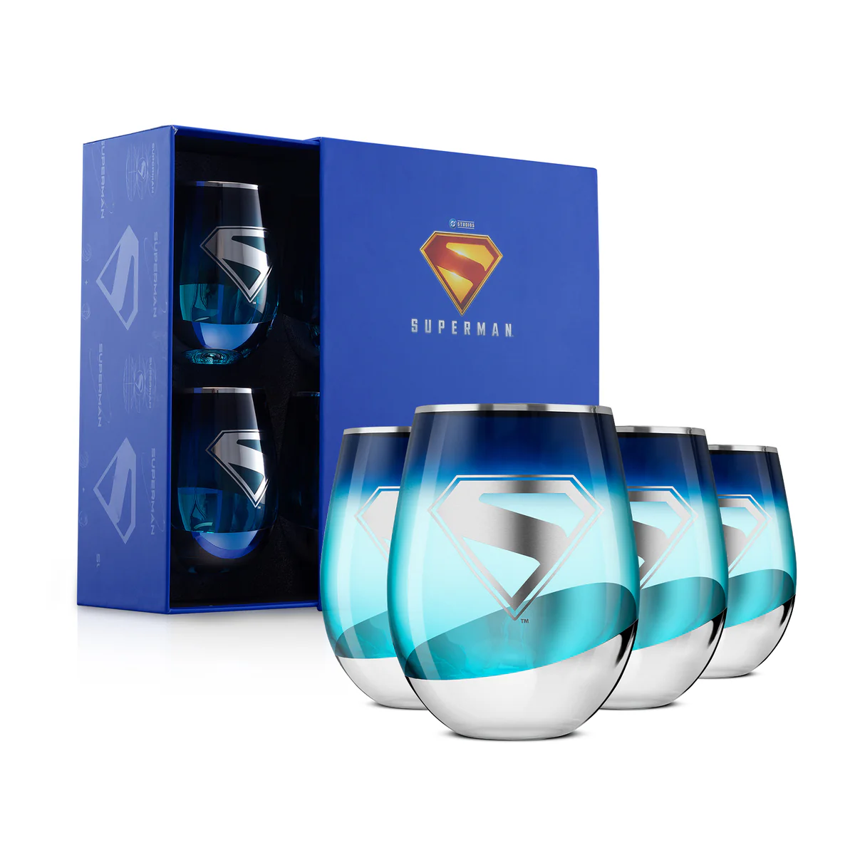 JoyJolt Unveils Special Edition Superman Glassware Collection