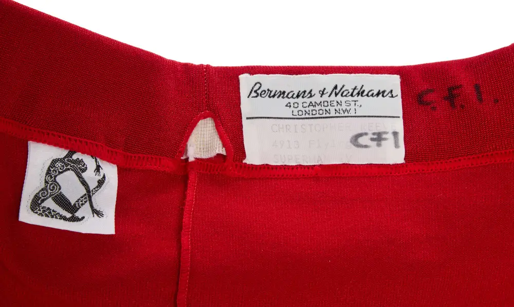 'Superman IV' Bermans & Nathans Trunks Tag