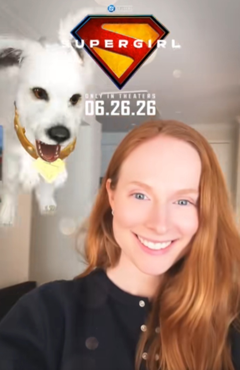 Krypto the Super-Pup Leaps into Snapchat With New Supergirl AR Lens