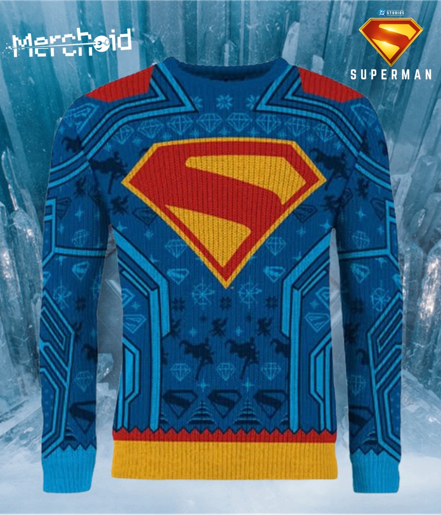 Merchoid Launches Official Superman Christmas Sweater for 2025 Holiday Season