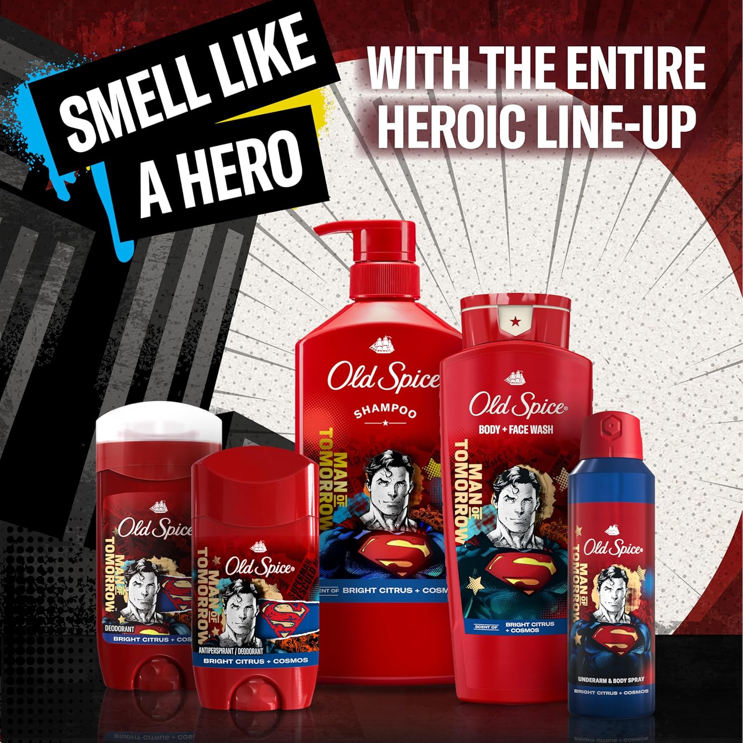 Old Spice Launches New 'Superman - Man of Tomorrow' Hygiene