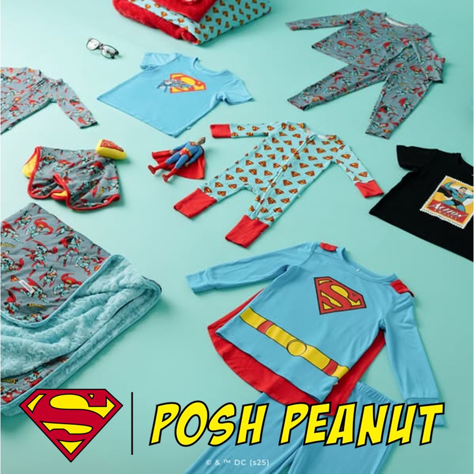 Posh Peanut Debuts Exclusive Superman Collection