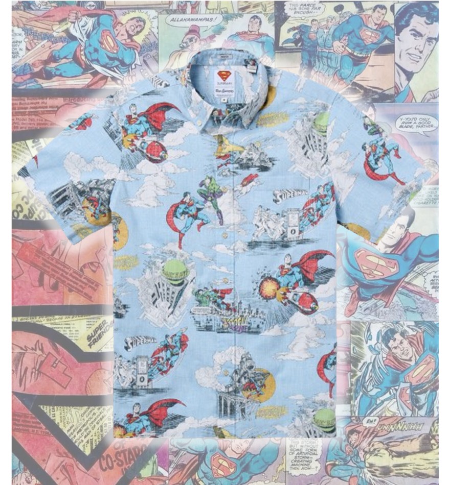 Reyn Spooner Introduces Limited-Edition Superman Print Shirt
