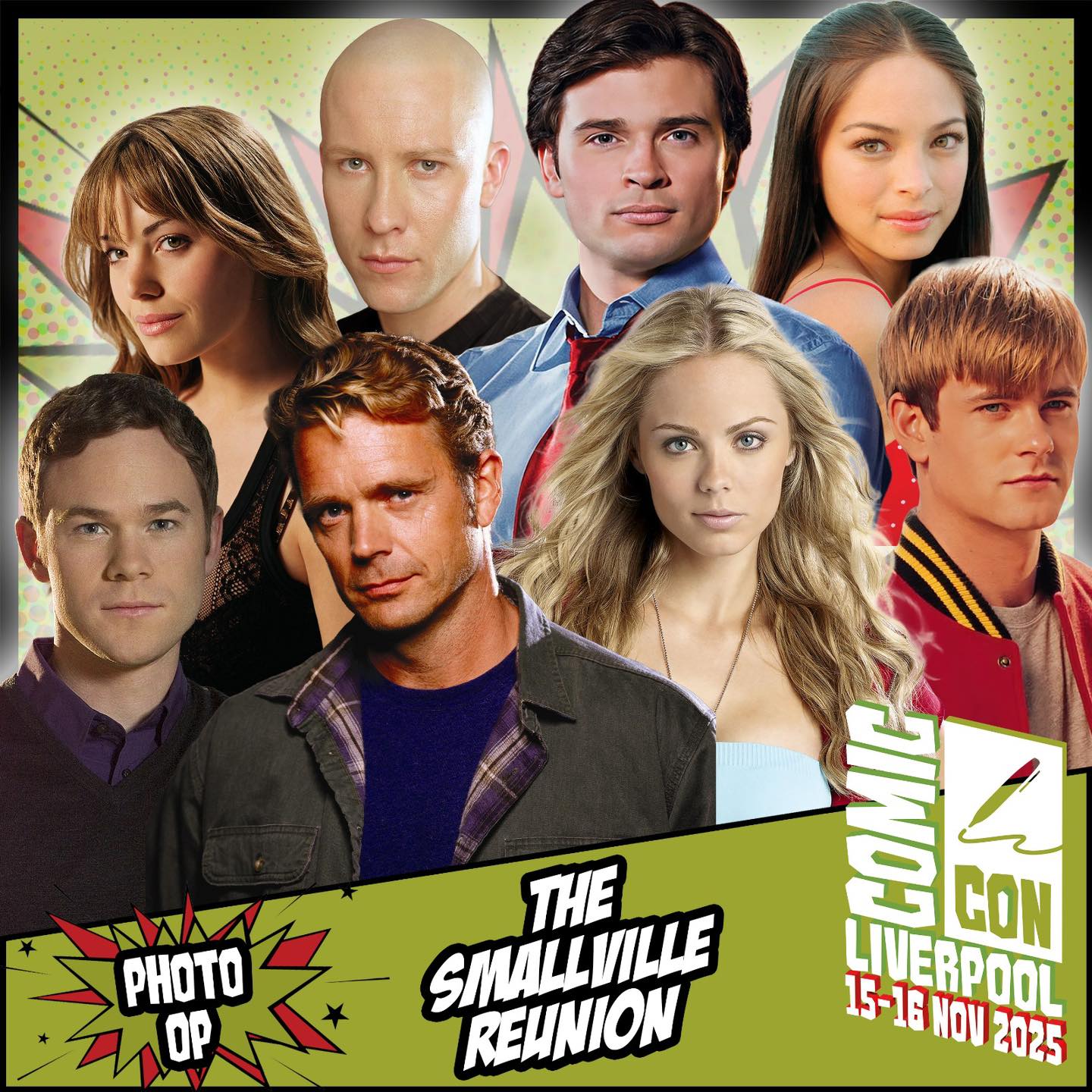 "Smallville" Cast Reunion Taking Place at Comic Con Liverpool