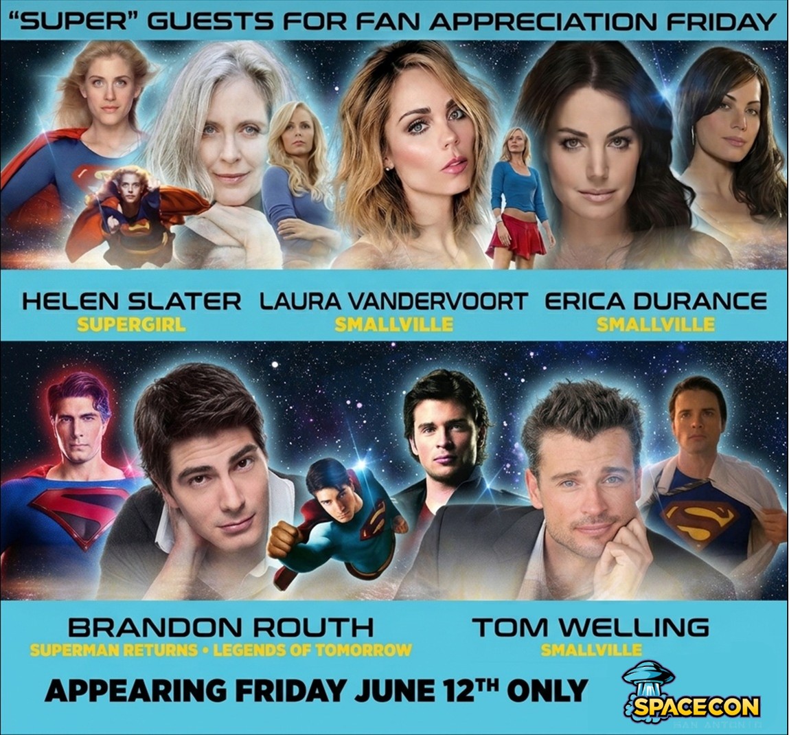 Spacecon San Antonio 2026 to Feature Celebrated DC Stars Across Film and Television