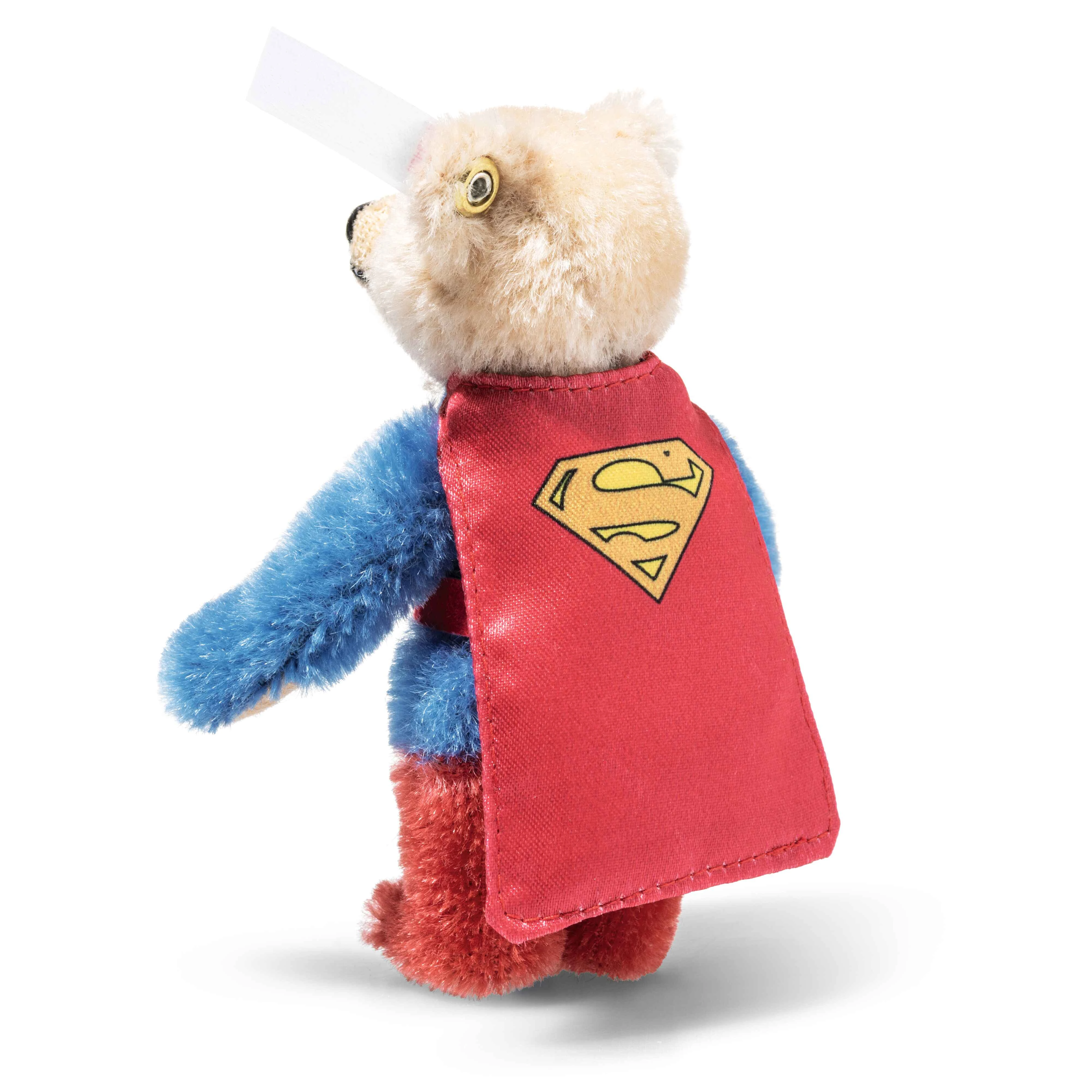 Steiff DC Superman Miniature Teddy Bear side view