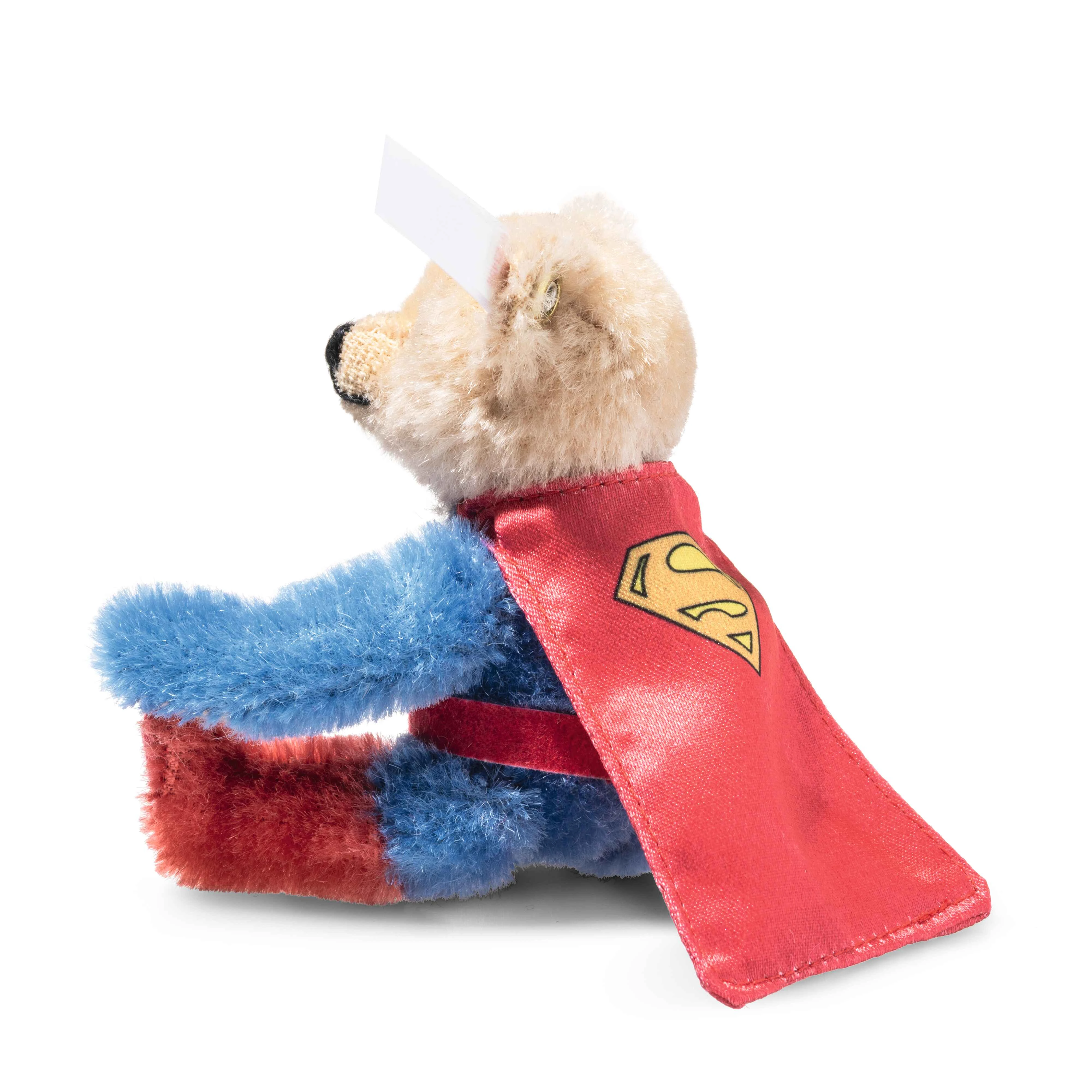 Steiff DC Superman Miniature Teddy Bear side view
