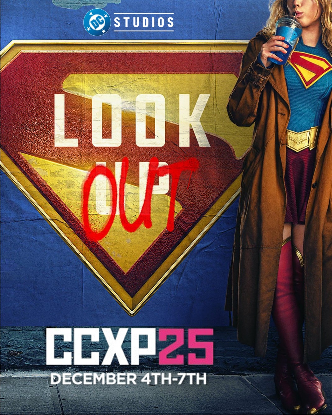 DC Studios Reportedly Featuring "Supergirl" (2026) Interactive Booth at CCXP 2025