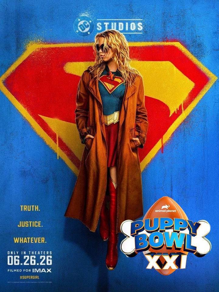 DC Studios to Spotlight "Supergirl" During Puppy Bowl, Forgoing Super Bowl Advertising