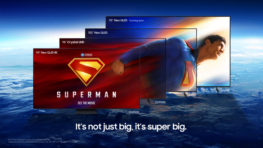 Samsung Partners with DC Studios to Deliver 'Super Big' Superman Experience