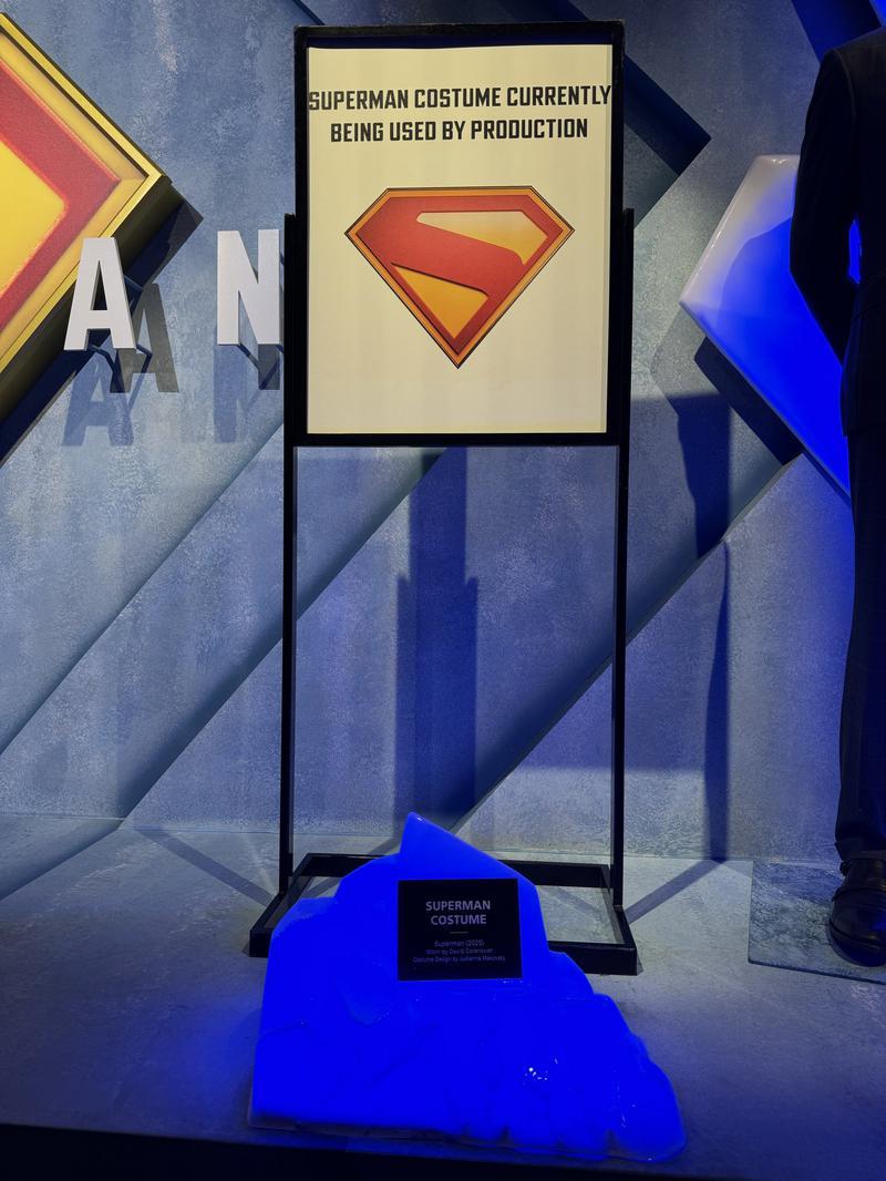 Warner Bros. Removes "Superman" (2025) Costume from Studio Tour Amidst Production Developments
