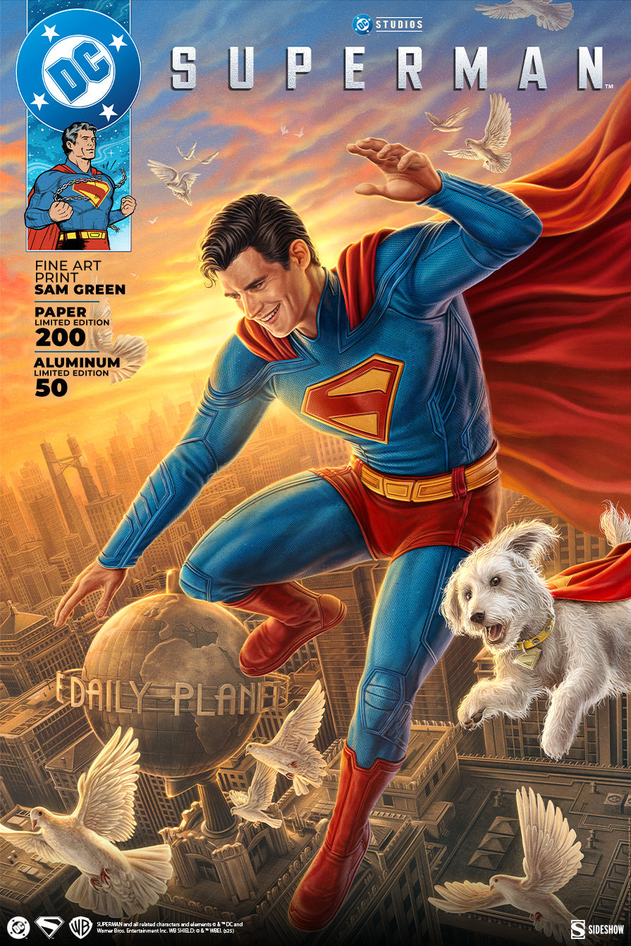 Sideshow Announces Upcoming "Superman: A Symbol of Hope" Fine Art Print