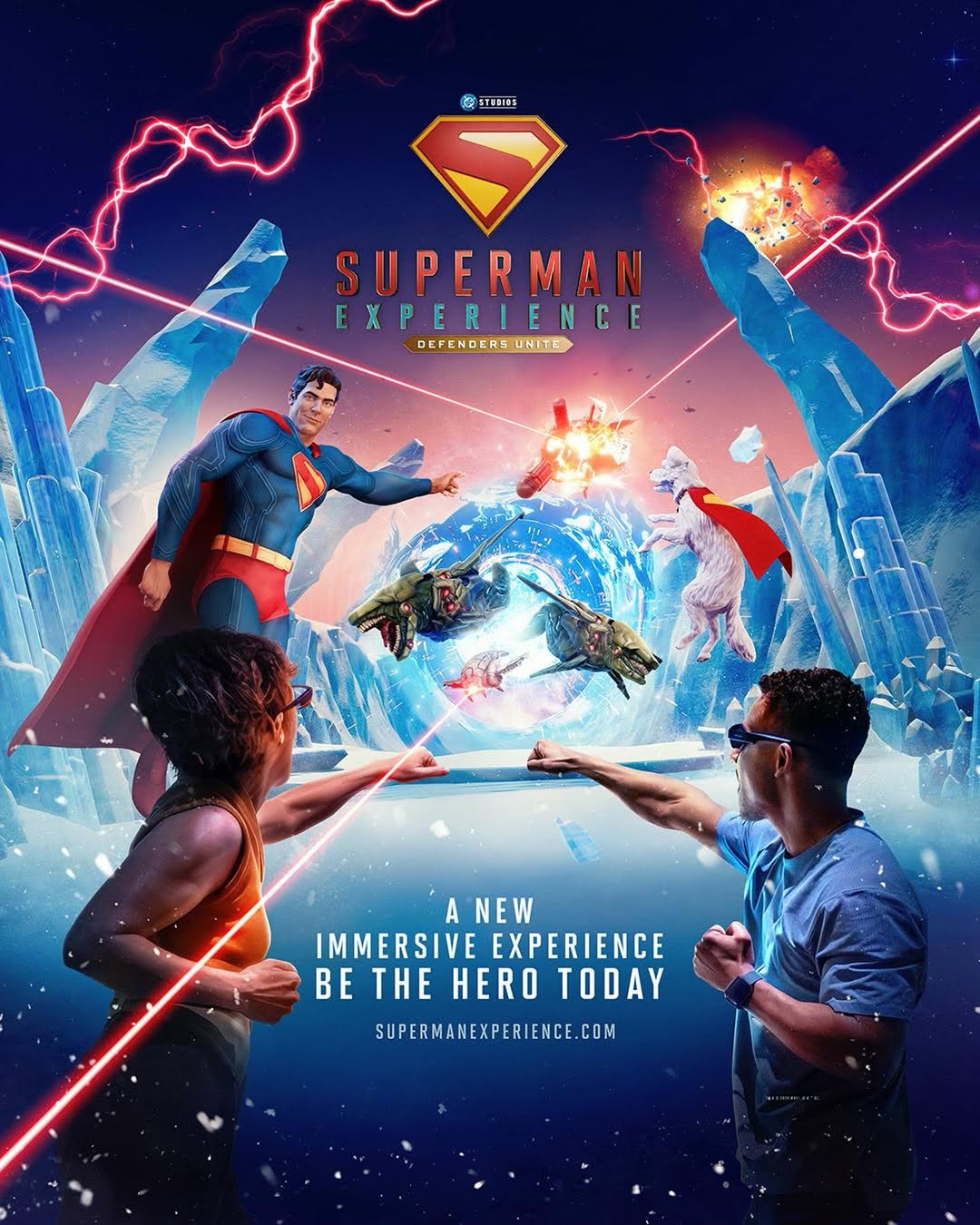 DC Studios Announces All New "Superman Experience: Defenders Unite" Attraction