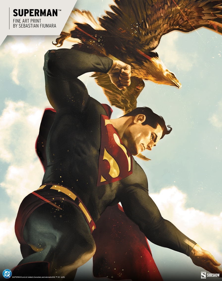 Sideshow Announces Superman Print by Artist Sebastian Fiumara