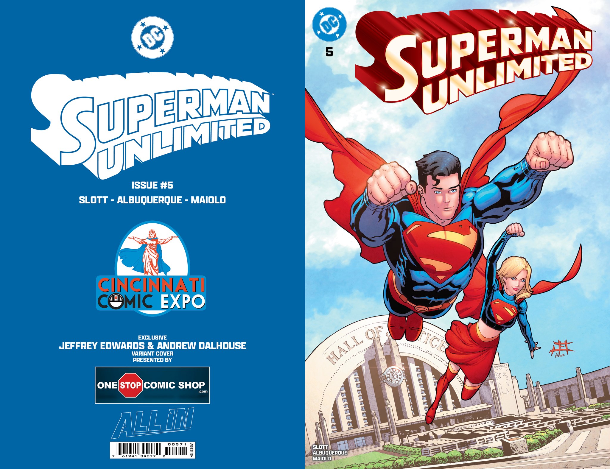 Superman Unlimited #5 Variant Cover Debuts at 2025 Cincinnati