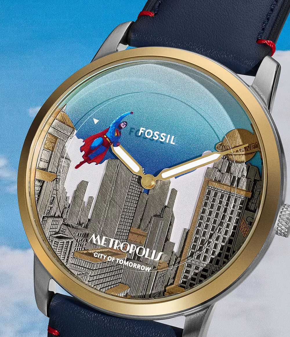 Exclusive Limited-Edition Superman x Fossil Watch Set Unboxing Review