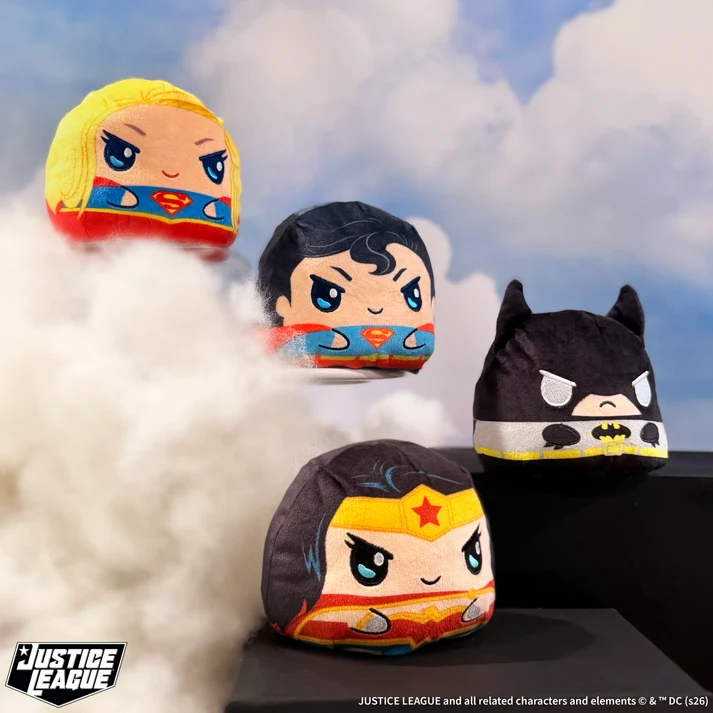 TeeTurtle Justice League Reversible Plushies Collection