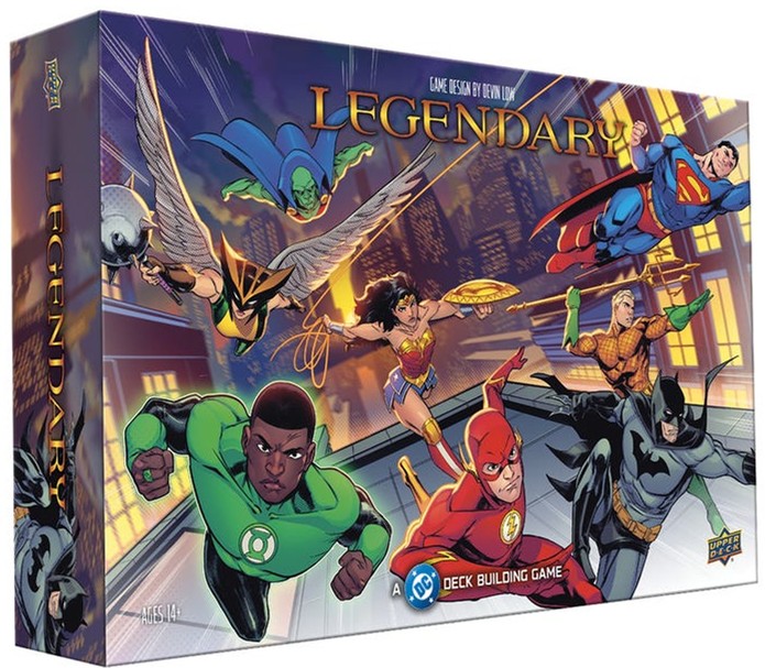 Upper Deck Announces "Legendary: A DC Deck-Building Game" for 2026 Release