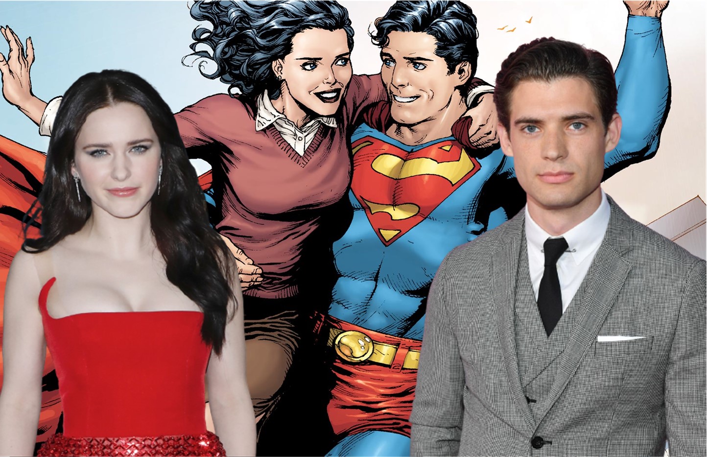 Meet Your New Superman and Lois Lane! David Corenswet and Rachel Brosnahan