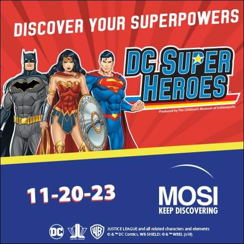 "DC Super Heroes: Discover Your Superpowers" Exhibit Opens at Museum of Science & Industry