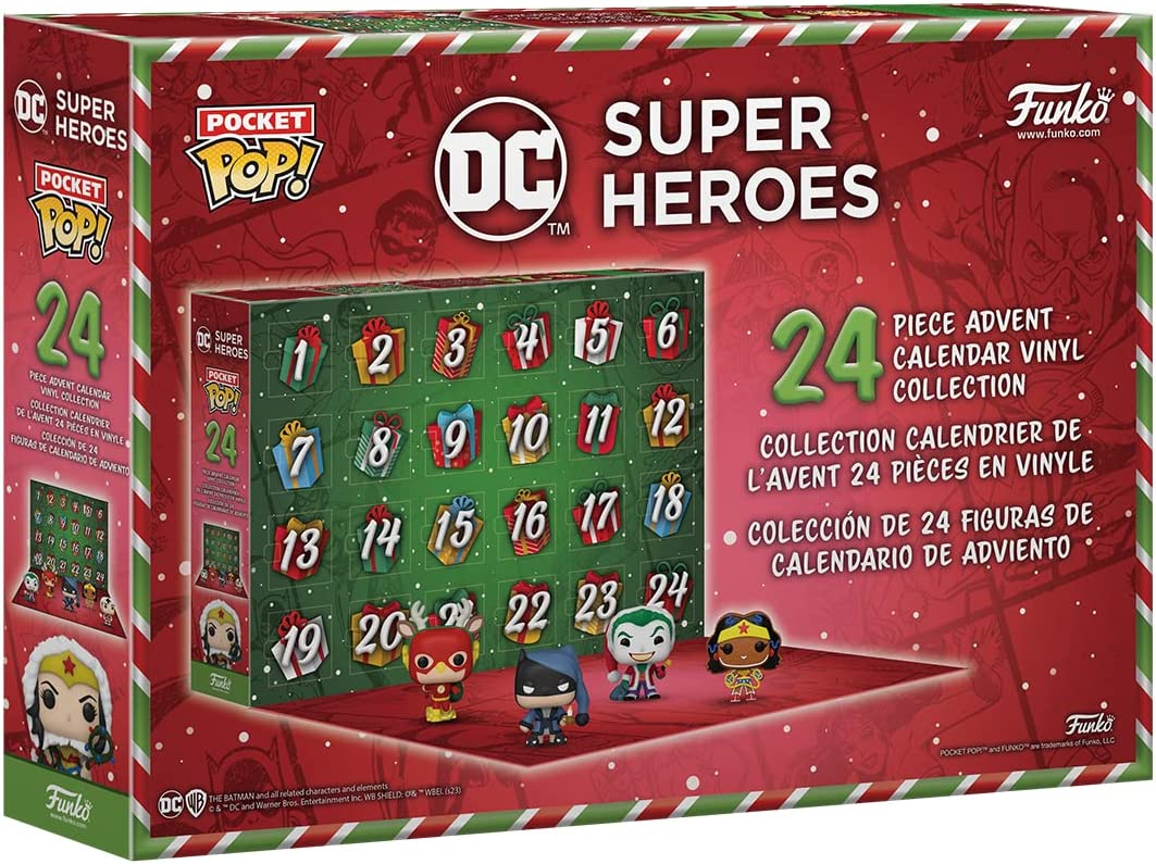 Funko Announces DC Super Heroes 2023 Pop! Advent Calendar