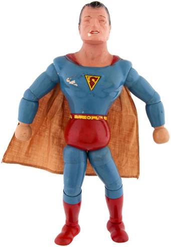 antique superman doll