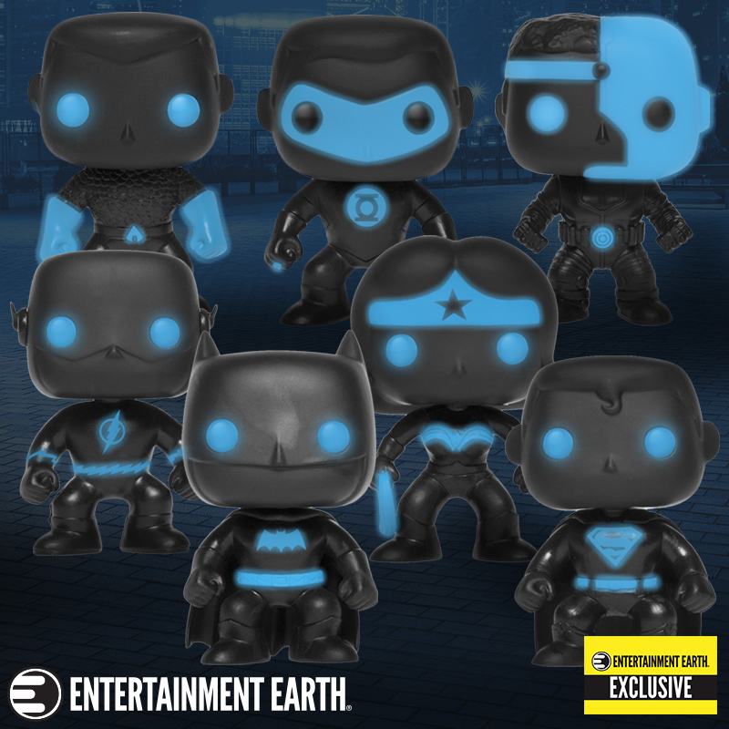 Entertainment Earth Debuts Exclusive Justice League Silhouette Funko Pops