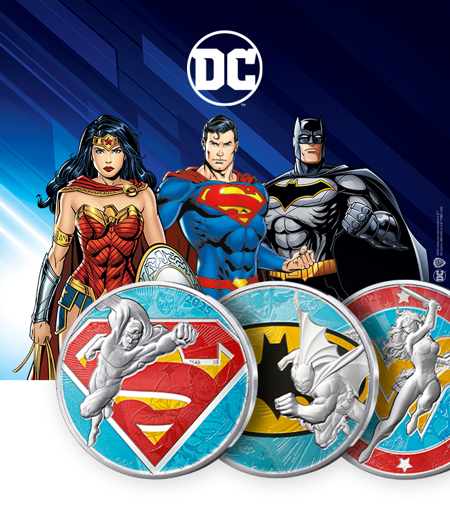The Paris Mint Commemorates 90 Years of DC Comics with Exclusive Coin Collection