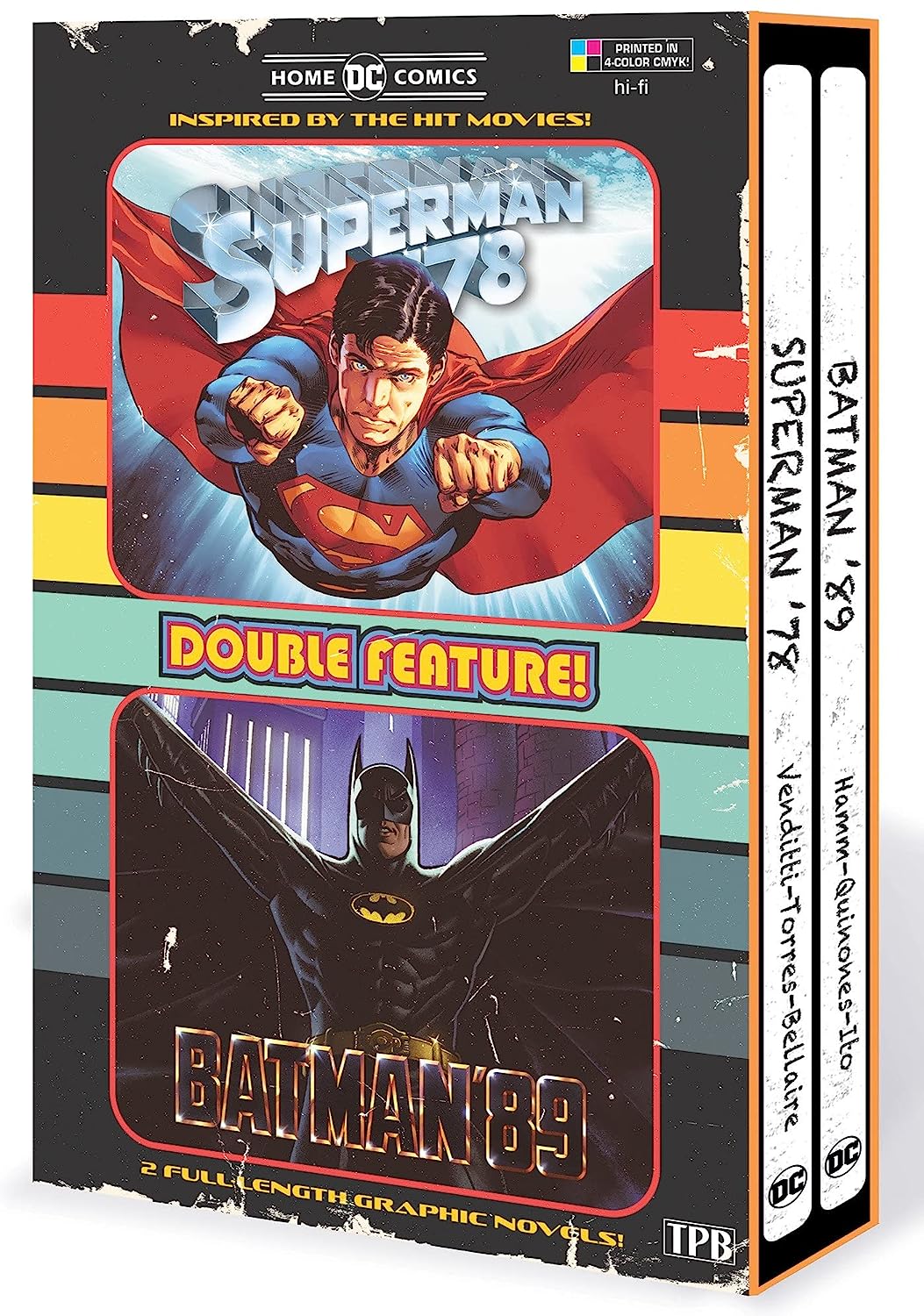 DC Announces "Superman '78 / Batman '89" Paperback Set