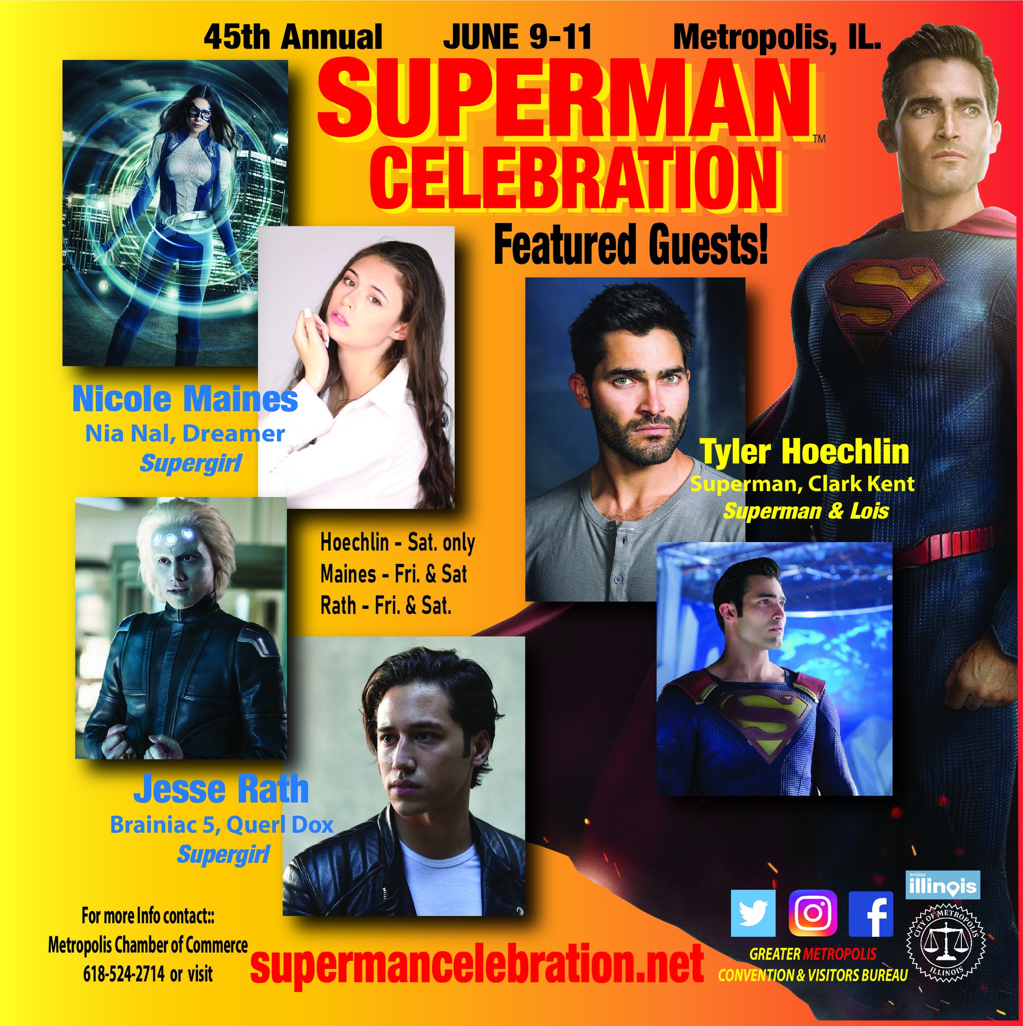 Superman Celebration Announces 2023 Celebrity Guests