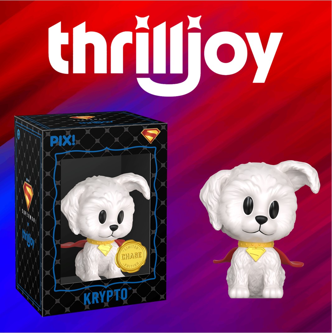 Thrilljoy Releases New Superman PIX! Collectible Figure